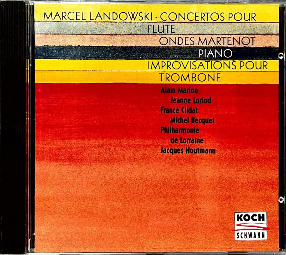Marcel Landowski・Concertos Pour Flute Ondes Martenot Piano Improvisations Pour Trombone