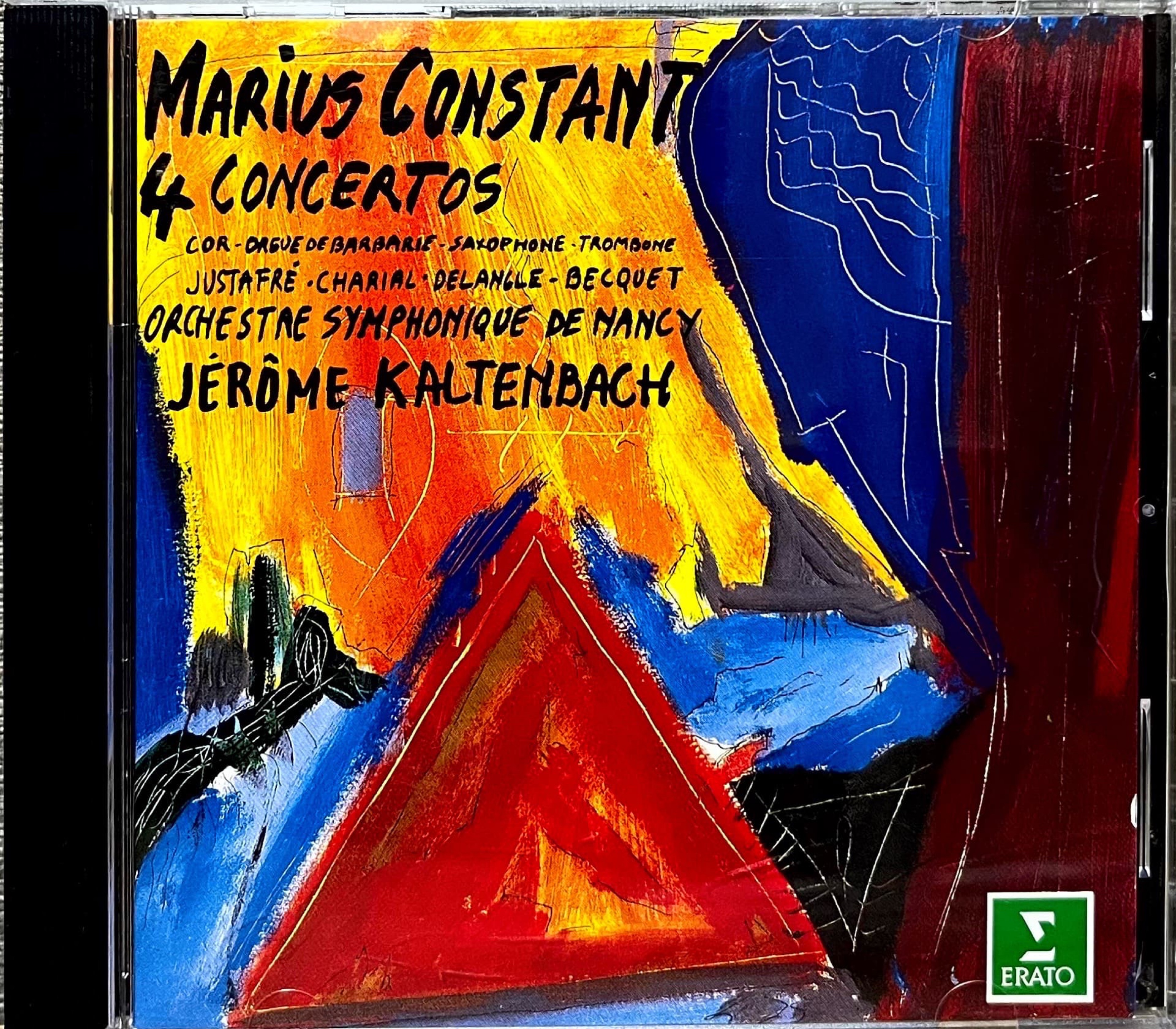 Marius Constant 4 Concertos